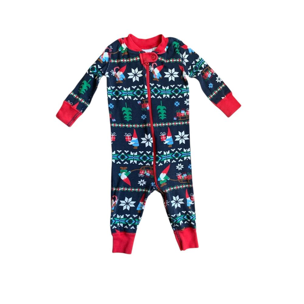 Hanna Andersson Gnome Baby Zip Sleeper